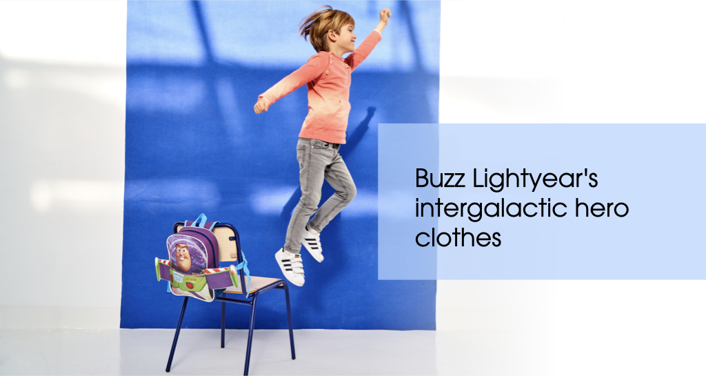 Buzz Lightyear clothes, the intergalactic hero